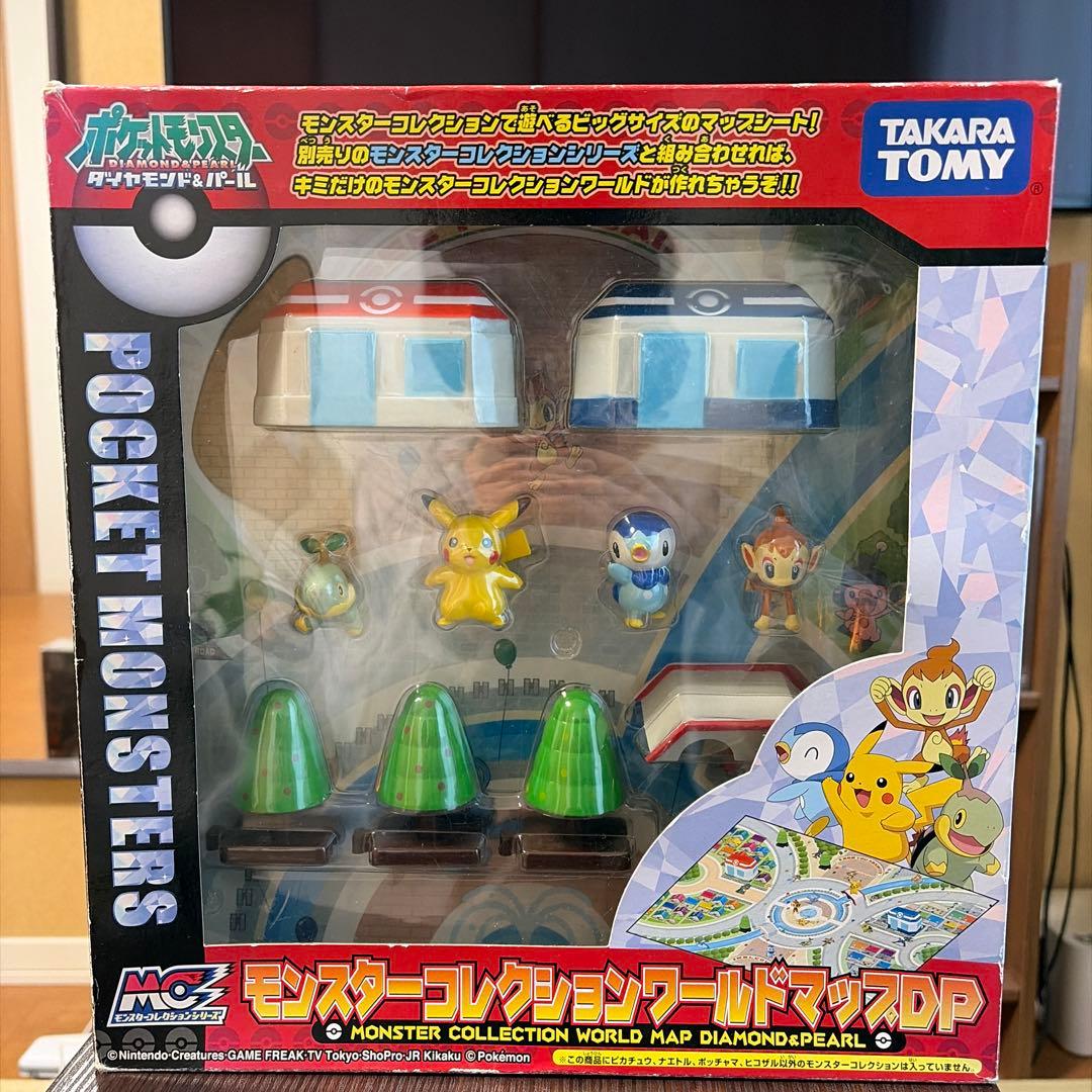 ポケモン ダイヤモンド&パール　モンスターコレクションワールドマップDP