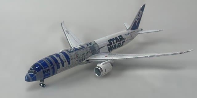 航空機・ヘリコプター ANA B787-9 STARWARS JA873A