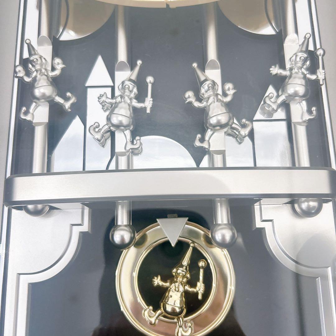 希少 スモールワールド 4MJ849 からくり時計 リズム