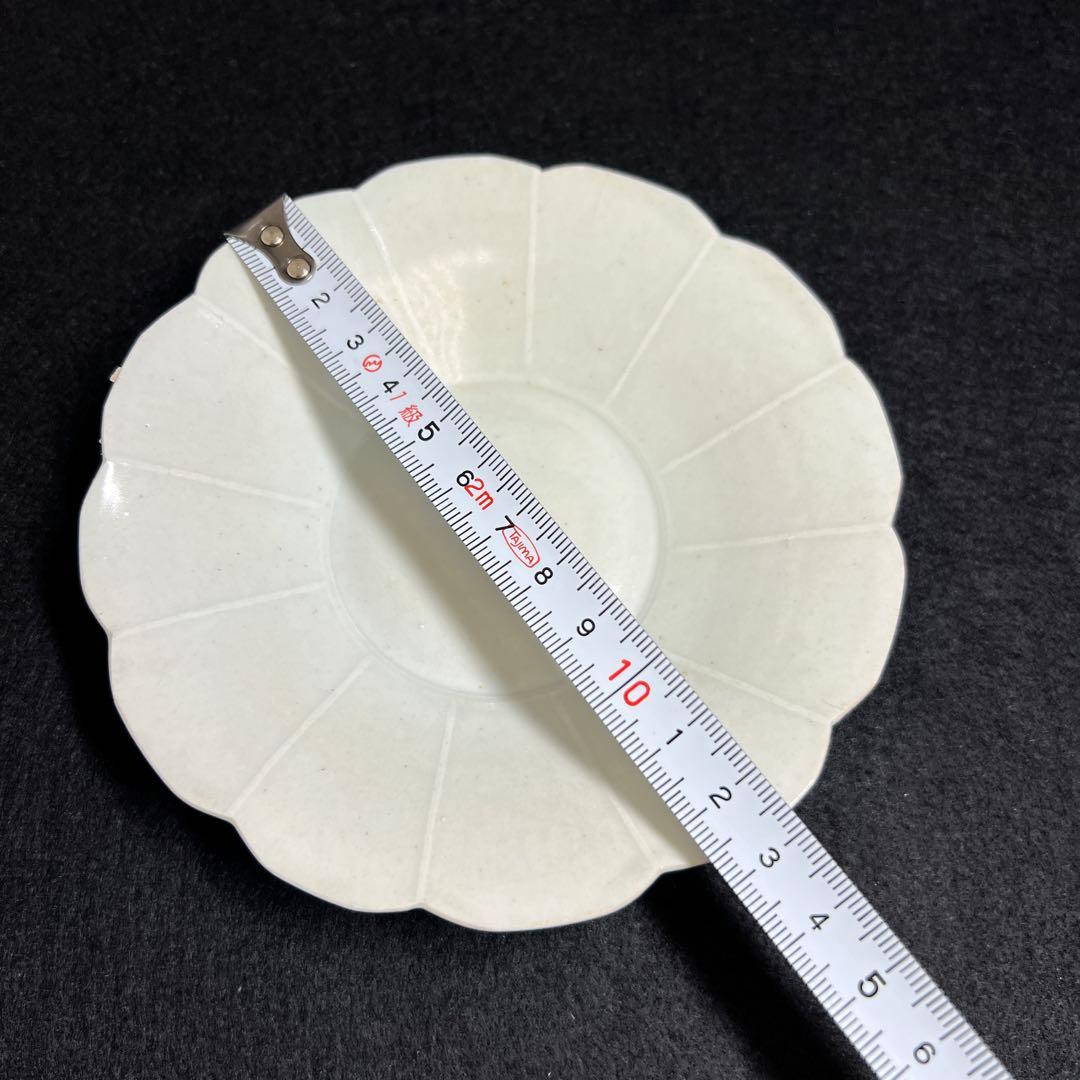 中国宋時代　青白磁薄手皿　幅約12.8㎝　東Y7-1226☆2Fタカサ