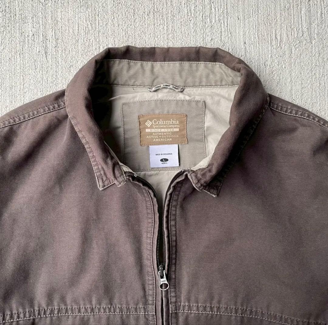 ジャケット・アウター 00s columbia Duck jacket brown