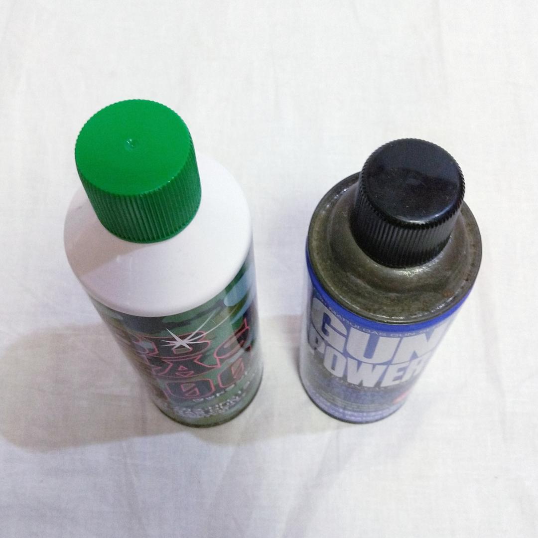 ウッドランド BBGAS 東京マルイGUNPOWER HFC134aガス セット