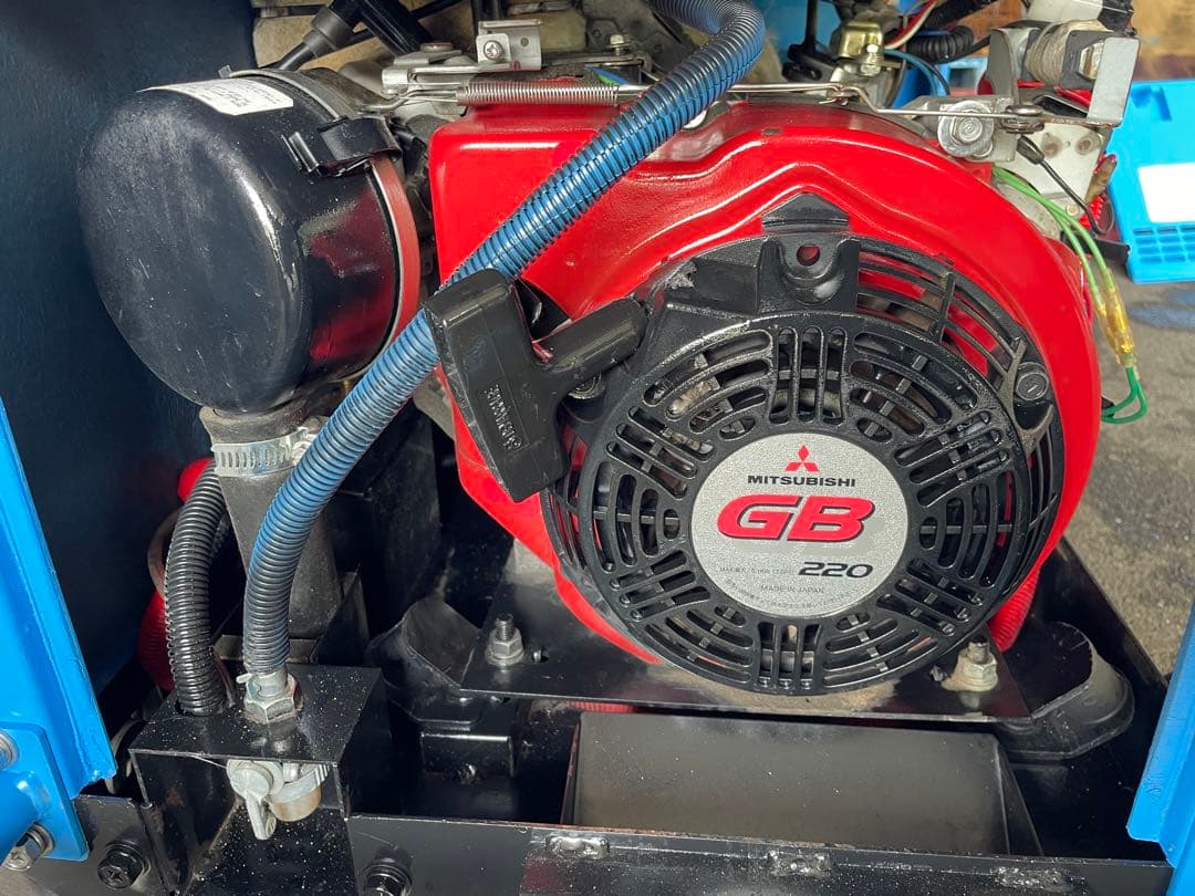 ツルミポンプ 高圧洗浄機 ガン　ホース付 HPJ-5ESM 稼働時間704時間