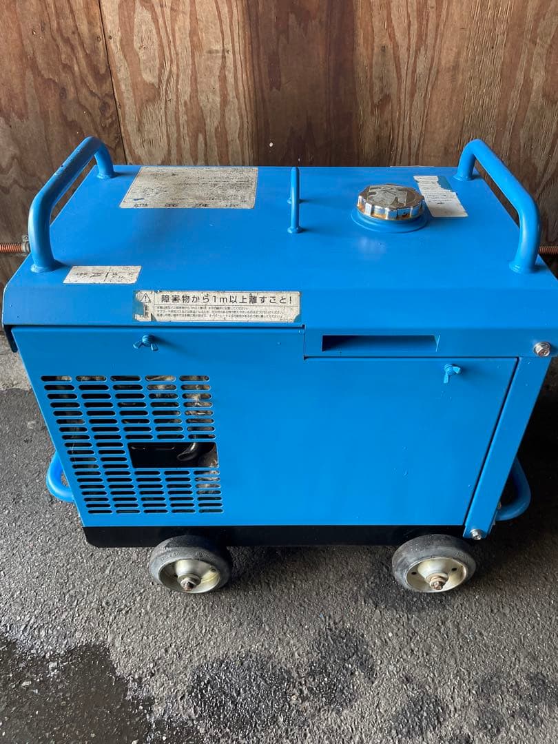 ツルミポンプ 高圧洗浄機 ガン　ホース付 HPJ-5ESM 稼働時間704時間