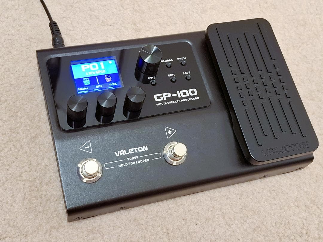 美品★VALETON GP-100 小型マルチエフェクター