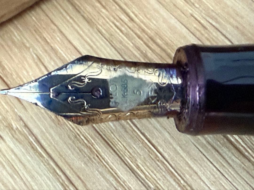 PILOT パイロット ／ 漆蒔絵 桜 14K 585 金 万年筆 箱付き