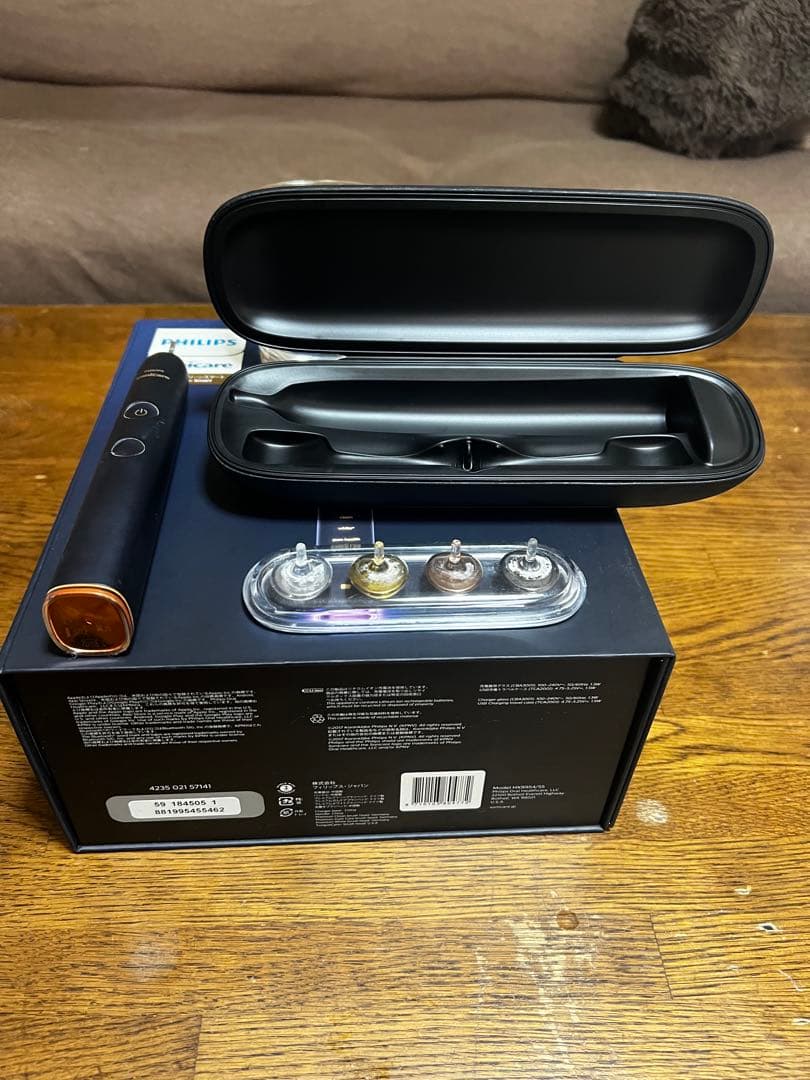 Philips Sonicare電動歯ブラシ 純正ブラシ トラベルケース付き
