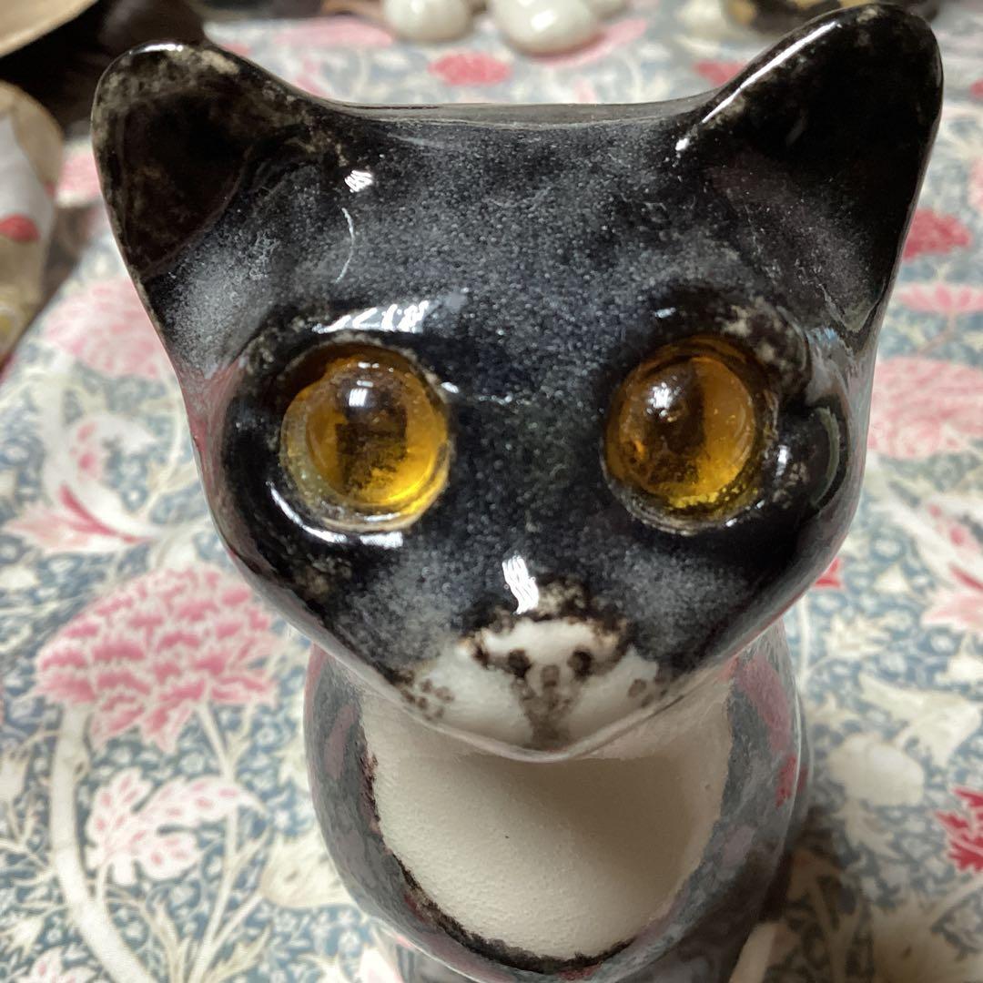 ウィンスタンレイキャット、ケンジントンキャット、お茶目なサイズ1、黒白の貴重な子