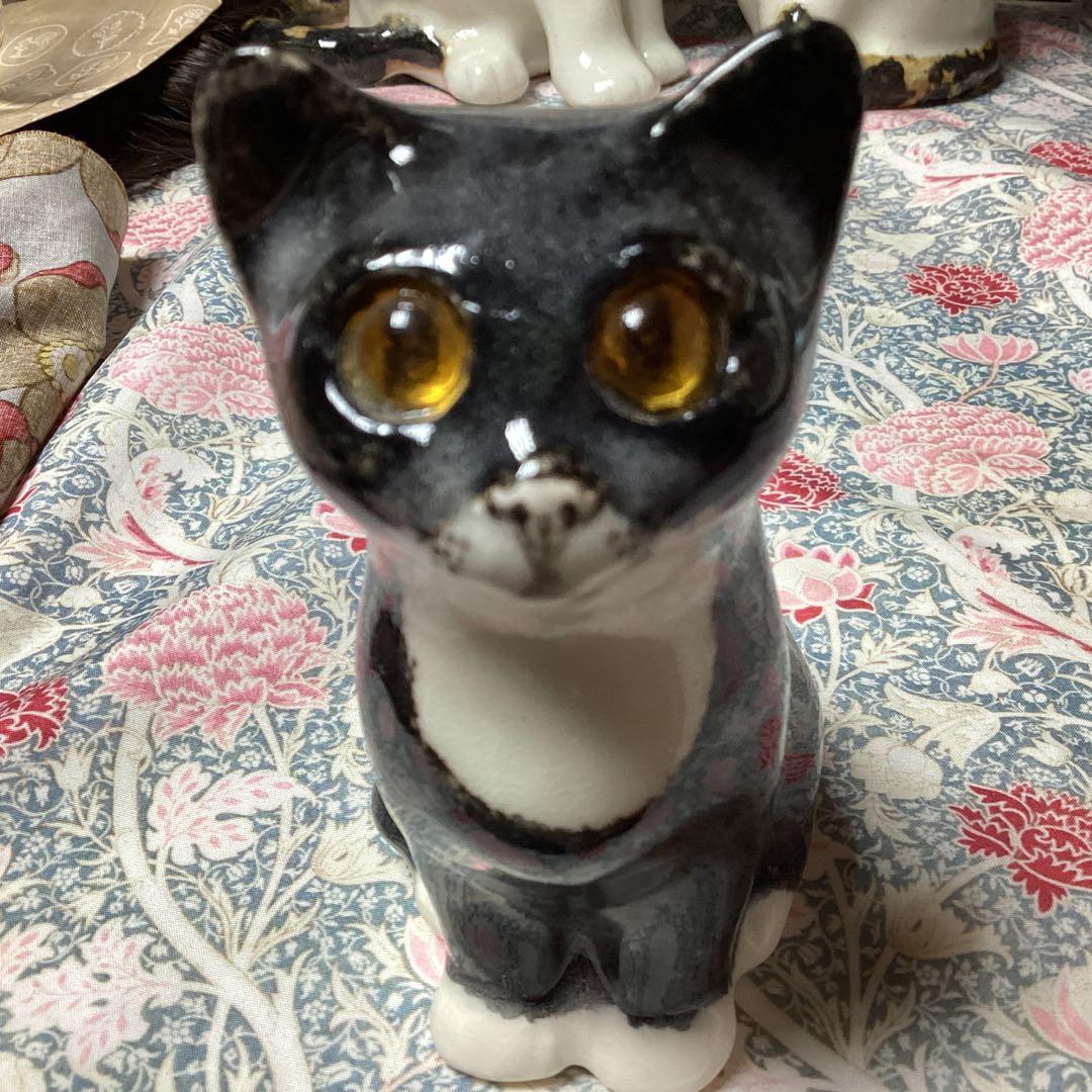 ウィンスタンレイキャット、ケンジントンキャット、お茶目なサイズ1、黒白の貴重な子