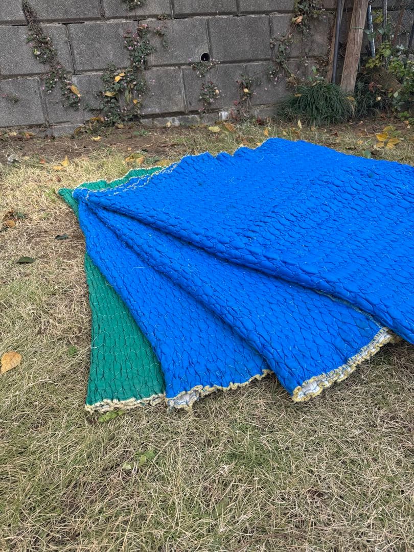 フィットカバーキルティング 引越し資材中古4 枚セット ジャバラ 養生 ②