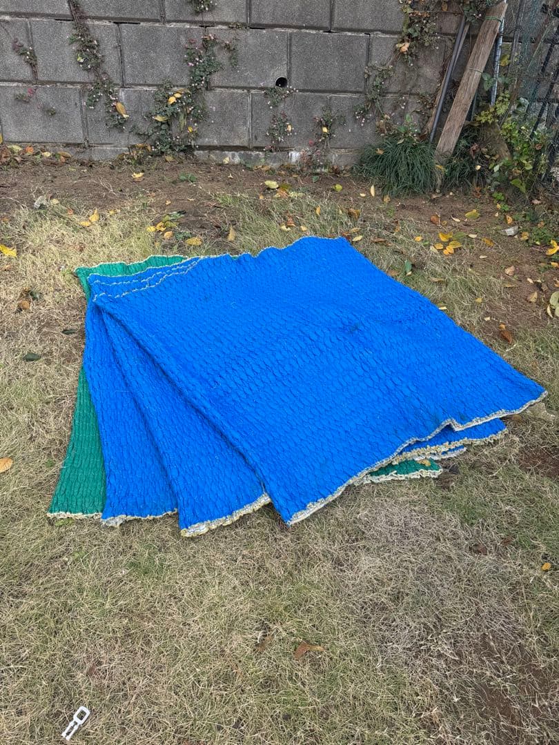 フィットカバーキルティング 引越し資材中古4 枚セット ジャバラ 養生 ②