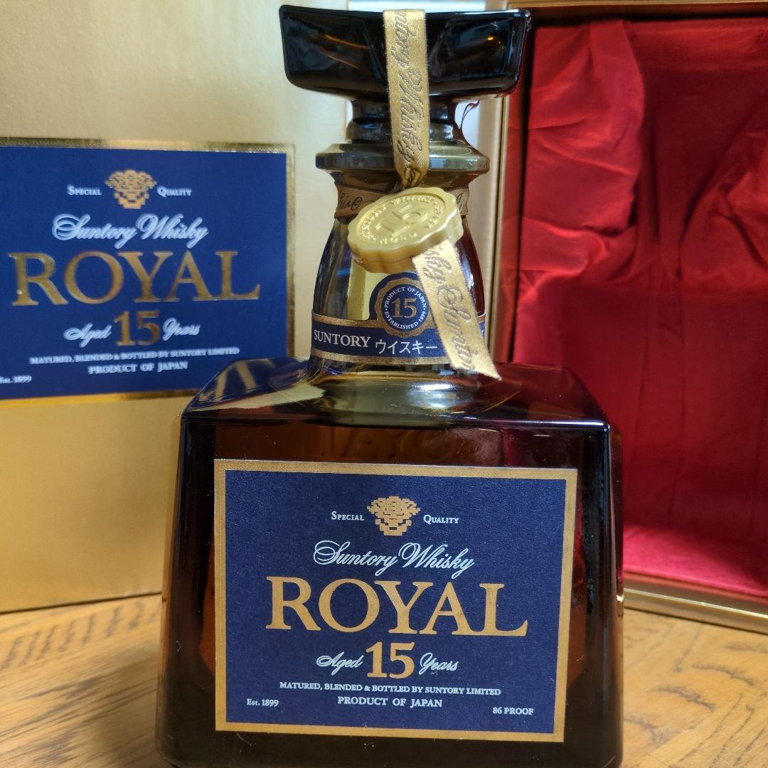サントリー ローヤル15年 700ml　ブルーラベル