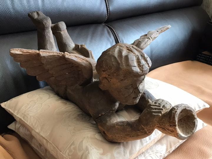 エンゼル【18世紀前後フランス】木彫