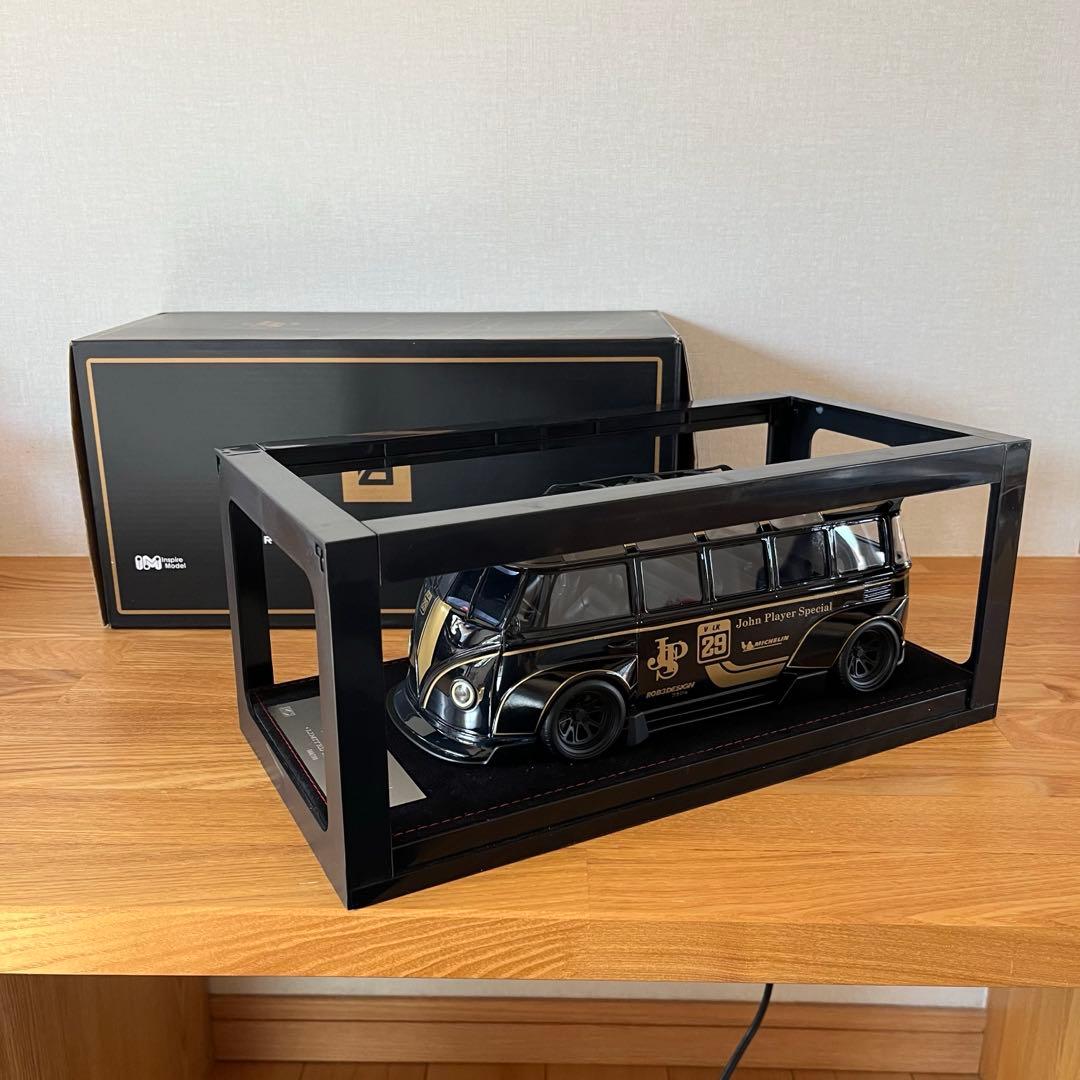 PYOMAROさま専用1/18 フォルクスワーゲン バス JPSカラー