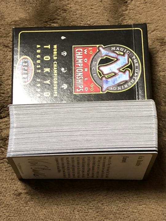 マジック：ザ・ギャザリング WORLD CHAMPIONSHIPS 1999 kai budde mtg