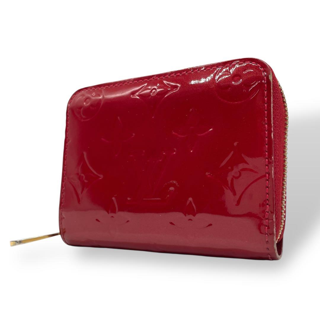 美品　ルイヴィトン　w5 モノグラム　ヴェルニ　ジッピーパース　小銭入れ