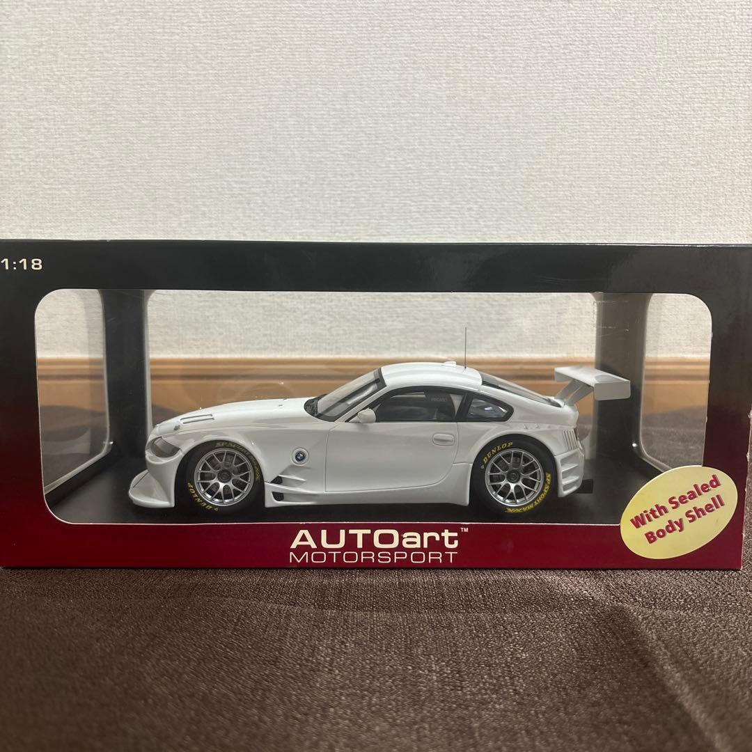 Autoart 1/18 BMW z4 coupe race car クーペ