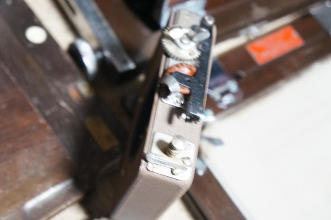 レトロ OKUHARA CAMERA オクハラカメラ 蛇腹 木製 大判　LPL