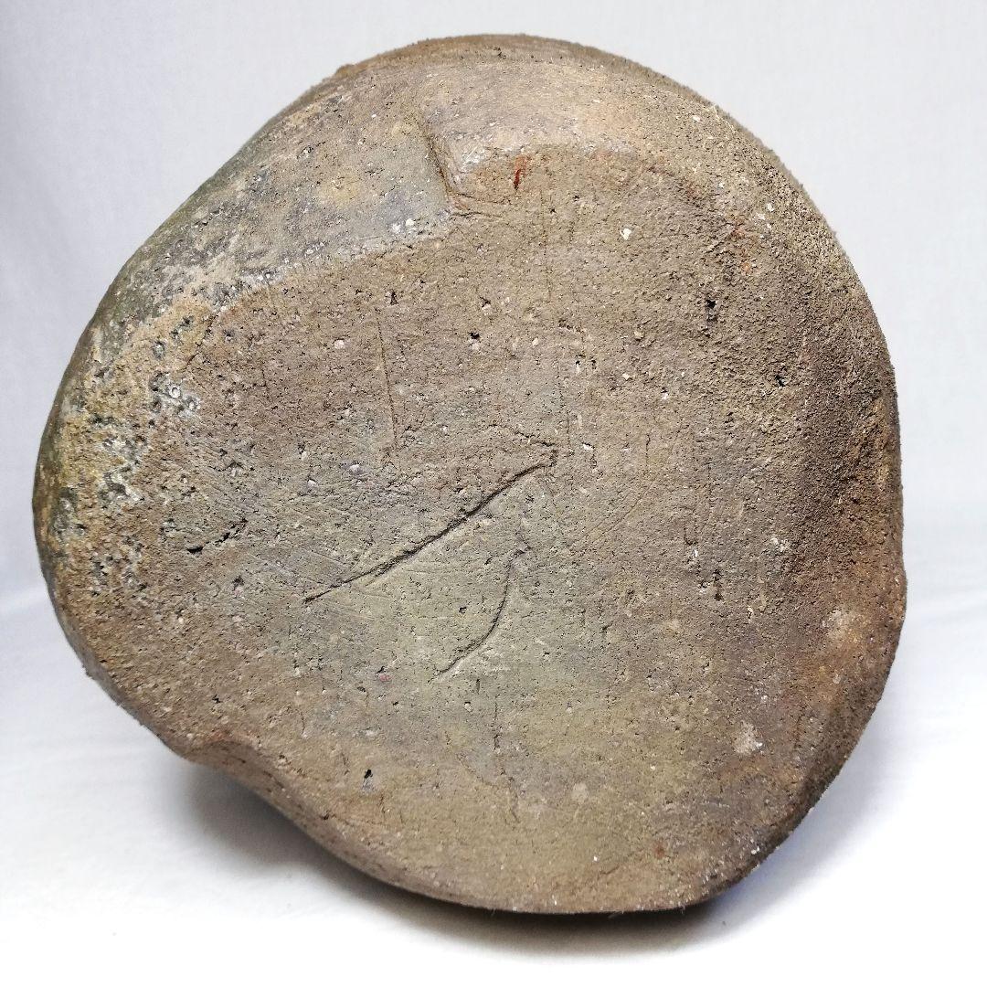 今成研二 備前焼 窯変大花入 高さ48cm 花器 置物 フラワーベース 花瓶