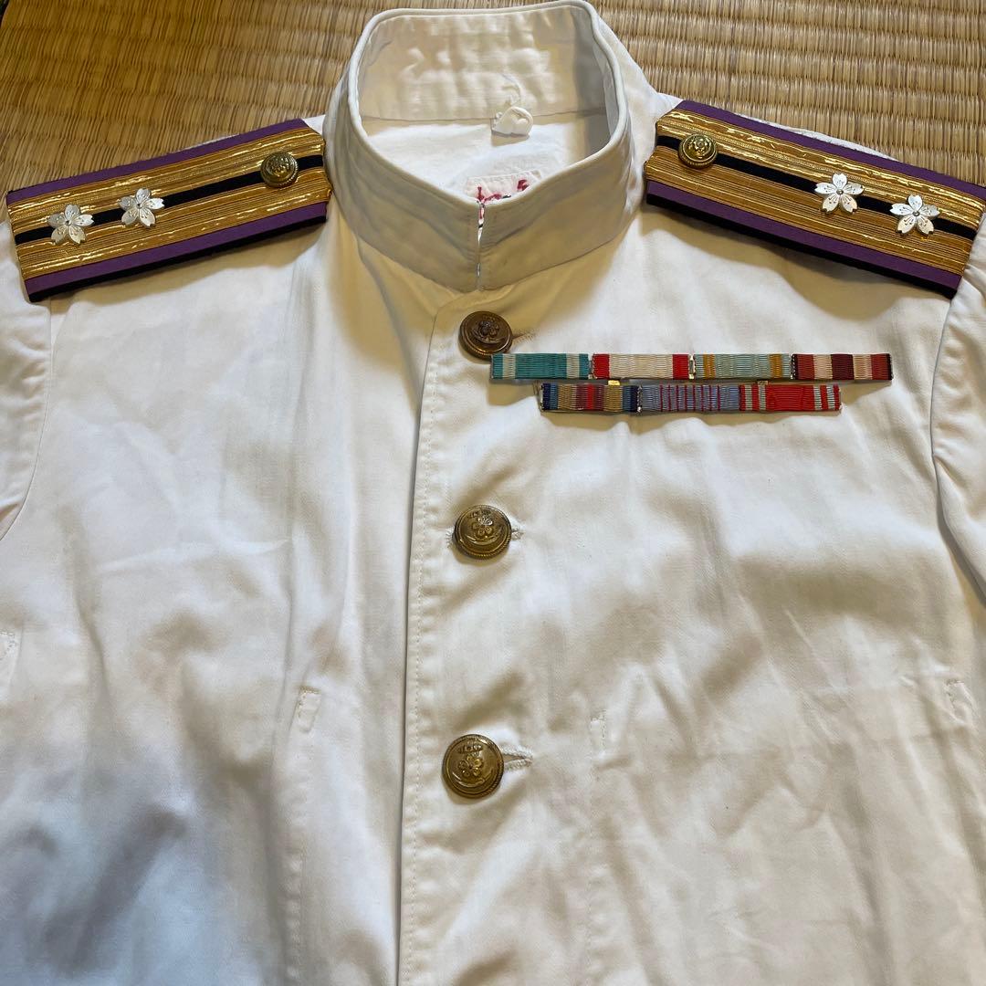 未使用 IJN Commander 大日本帝国海軍 造兵中佐 肩章 前期大型