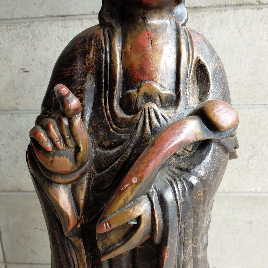中国・観音菩薩立像・仏像・仏教美術・骨董