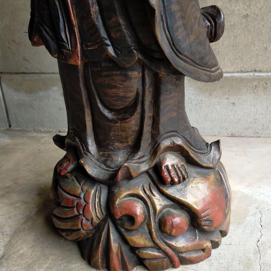 中国・観音菩薩立像・仏像・仏教美術・骨董