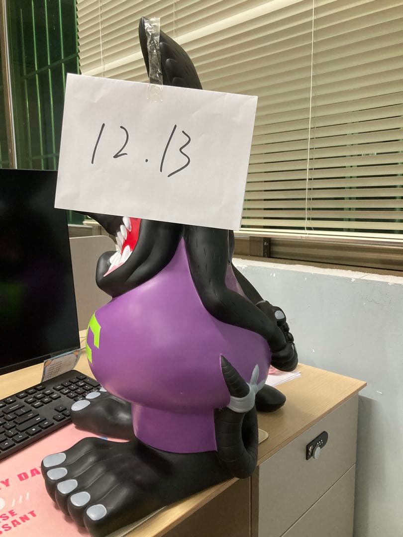 ラットフィンク　特大貯金箱　特大フィギュア 60cm　黒　ブラック