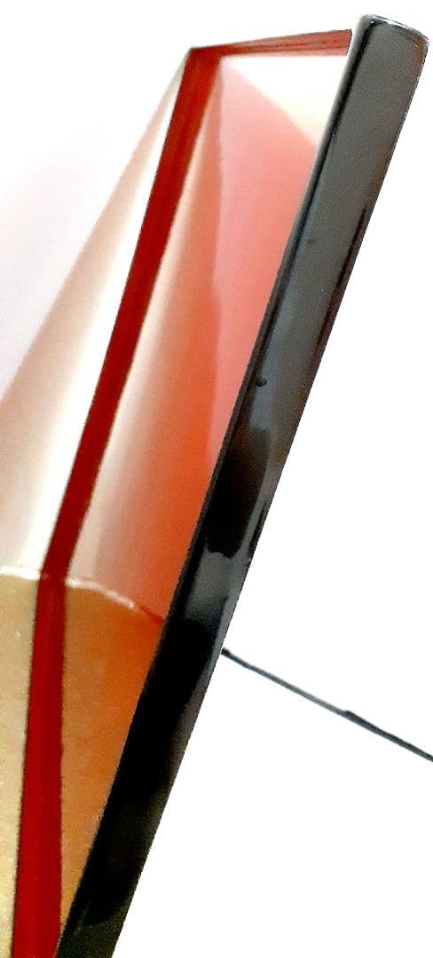 貴重品  浄法寺塗 盆 注意点あり 漆器 朱色 黒  漆塗り