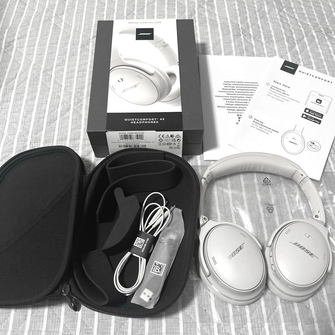Bose QuietComfort 45ワイヤレスヘッドホン QC45