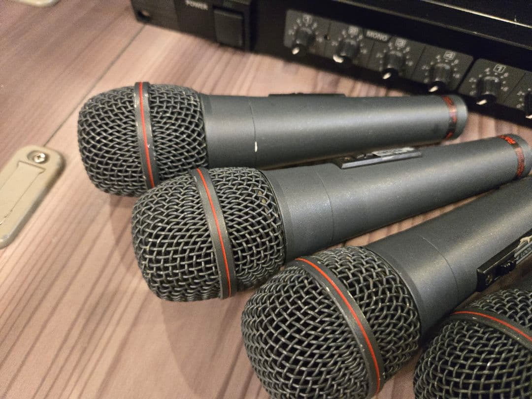 PanasonicマイクWM-D120SW-KオーディオミキサーWR-XS3