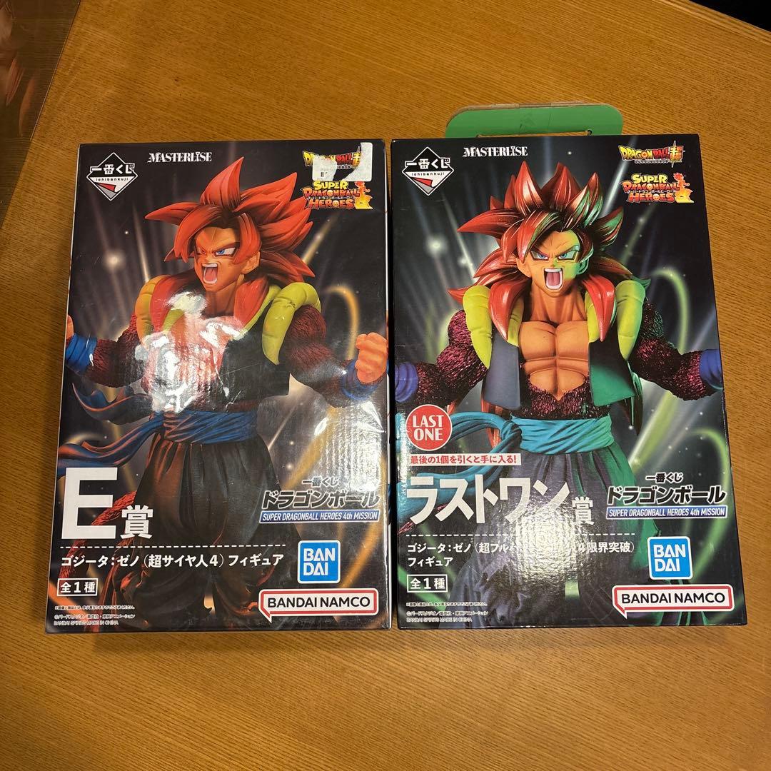ドラゴンボール 一番くじ ゴジータ4種 新品未開封セット‼️
