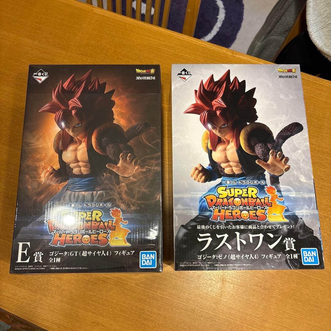 ドラゴンボール 一番くじ ゴジータ4種 新品未開封セット‼️