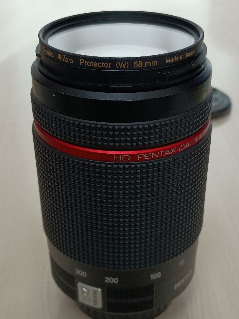【保護フィルター付属】PENTAX HD PENTAX-DA 55-300mm