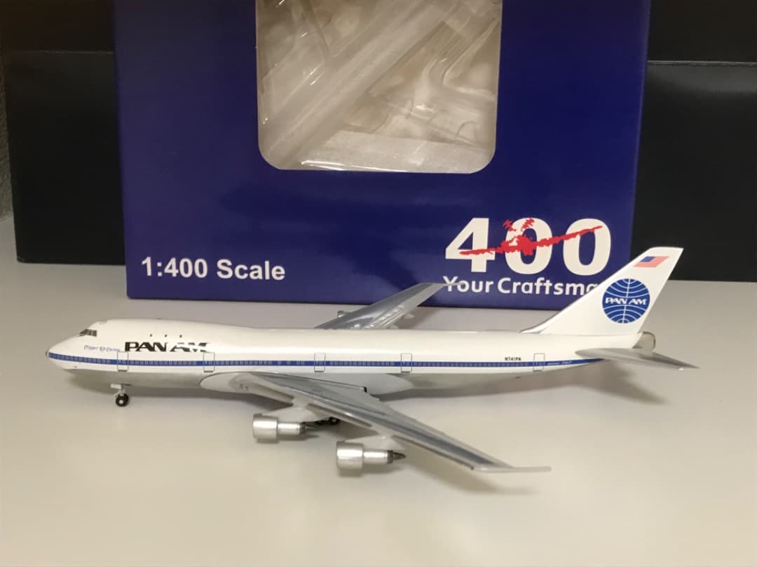激レア　パンナム　B747 Aeroclassics 1/400