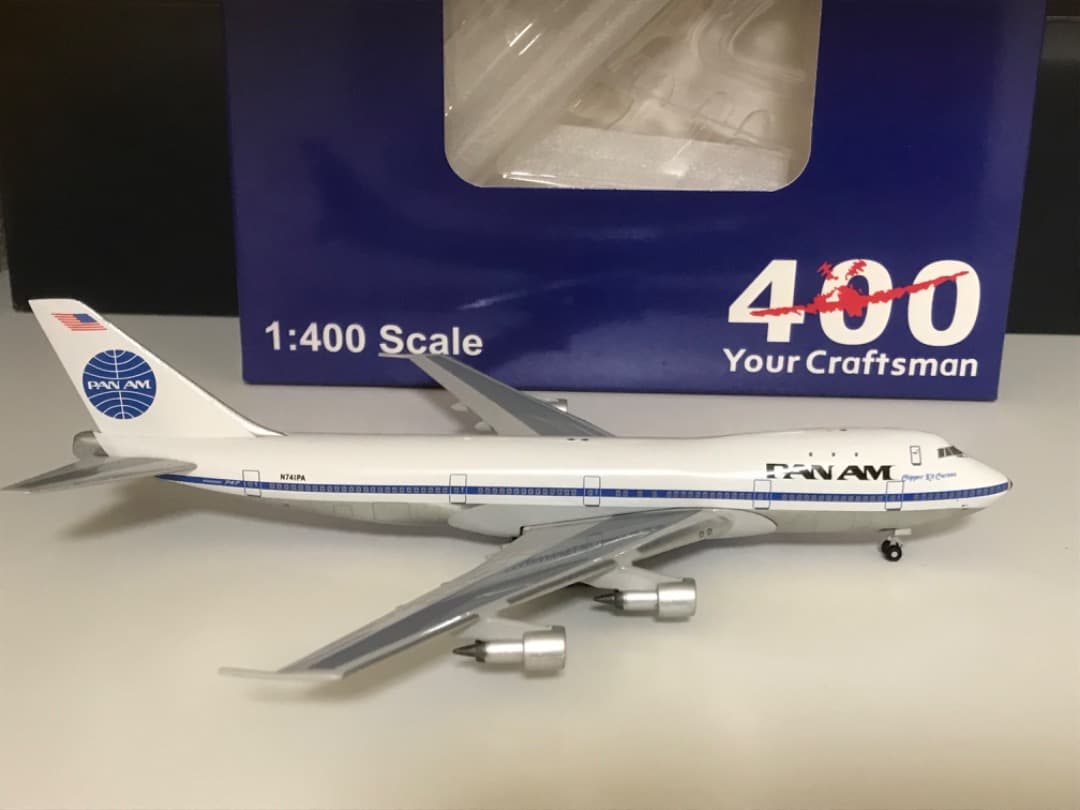 激レア　パンナム　B747 Aeroclassics 1/400