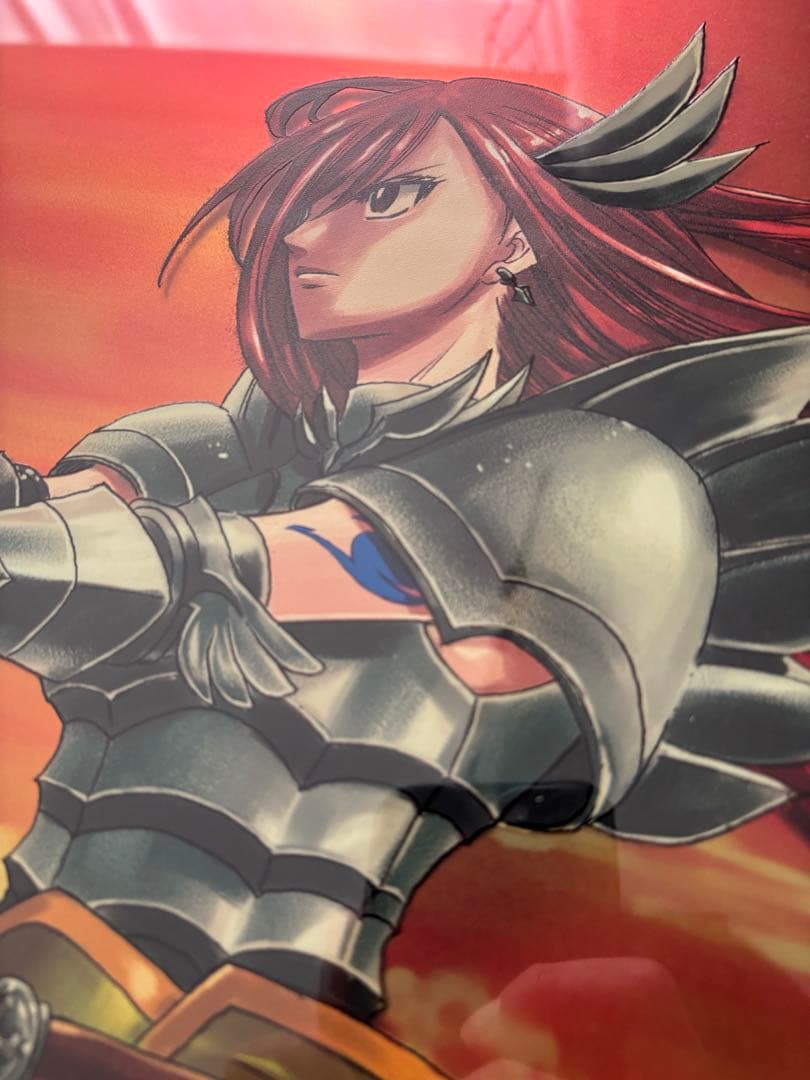 k*w様 フェアリーテイル　版画　妖精女王　FAIRY TAIL 保証書付き