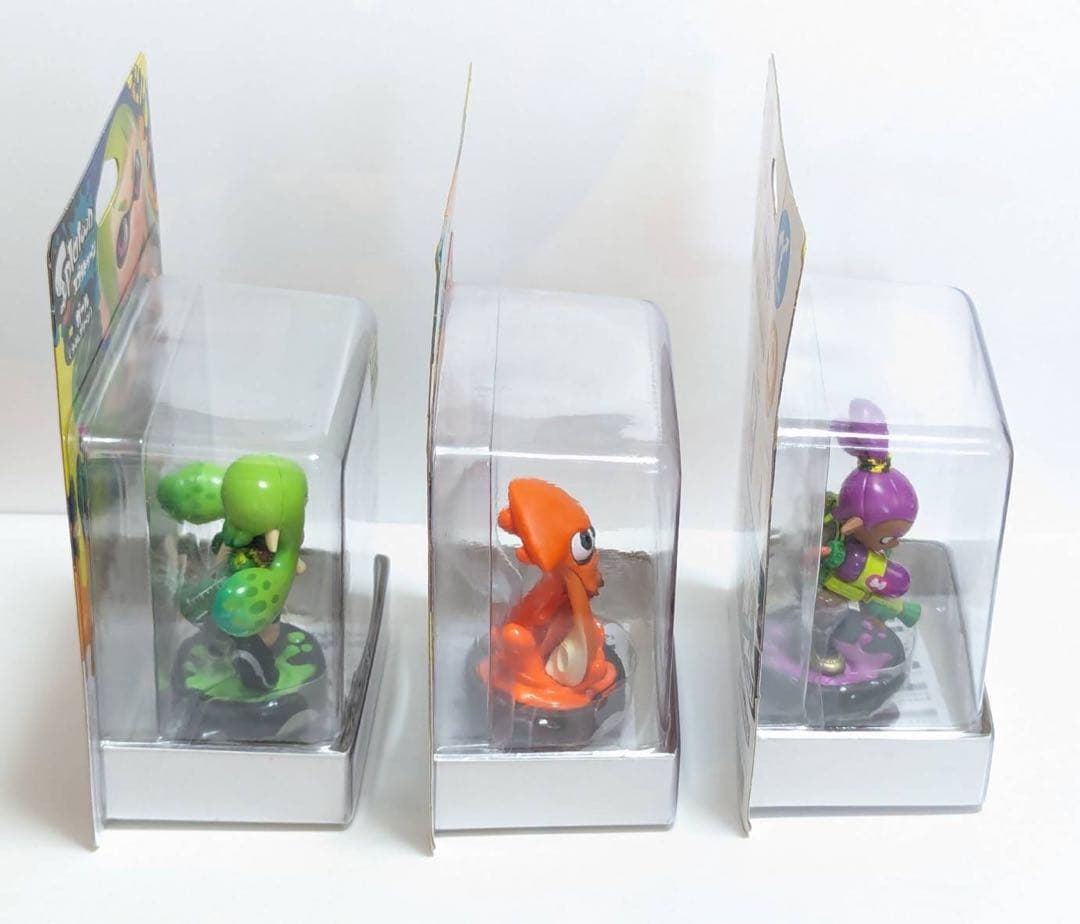 ［新品未開封品］スプラトゥーン 限定カラー amiibo 3点セット