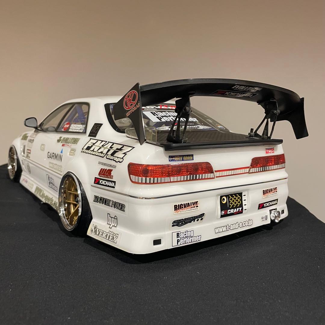 ヨコモ　マーク2　トヨタ　ドリフト　1/10 ラジコン　ボディ　rc 塗装済み