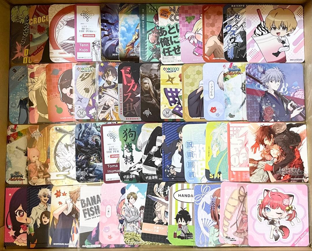 アニメ マンガ キャラクター 紙類 薄物 1000点 まとめ売り トレカ無し