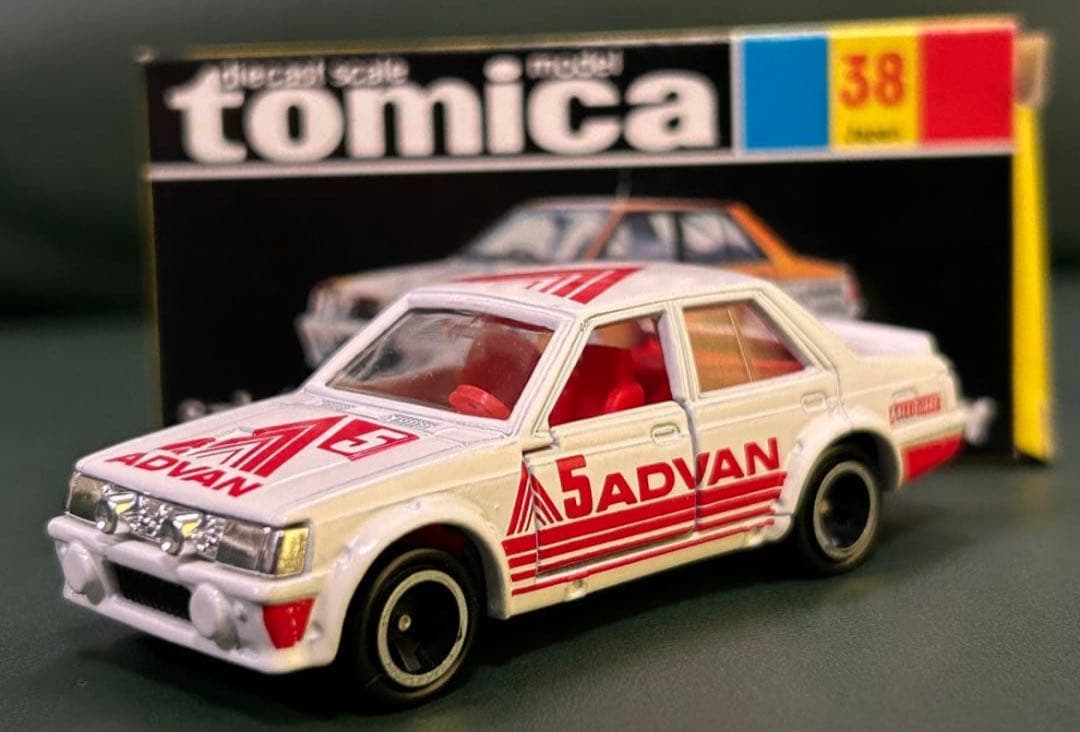 トミカ 三菱ランサーターボ 輸出仕様 ADVAN