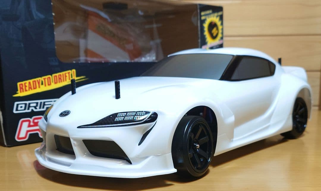 アライブフーン映画S15シルビアLEDボディ＆ヨコモドリパケ2WDフルセット完成