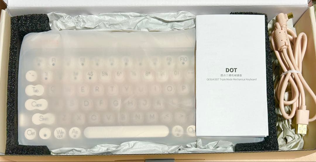 LOFREE DOT Foundation メカニカルキーボード ピンク