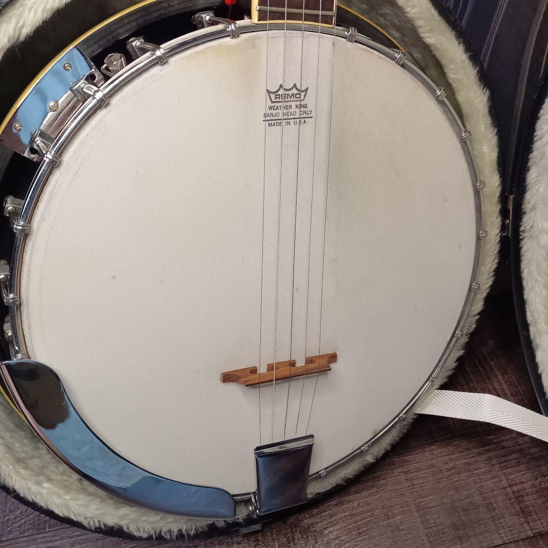 Aria 5弦 バンジョー SB-100 ハードケース付き 現状品 弦楽器