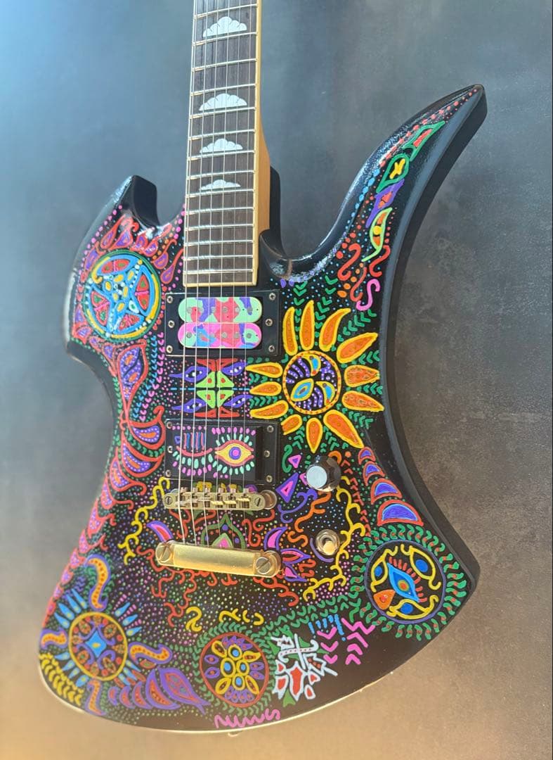 hide ヒデ　サイケペイント　モッキンバード　tonny smithベース