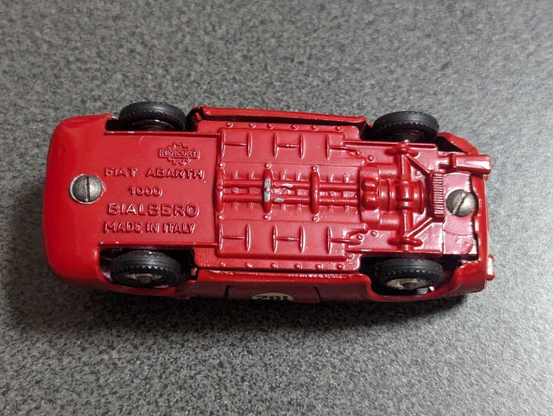 ミニカー MERCURY FIAT ABARTH 1000 BIALBERO