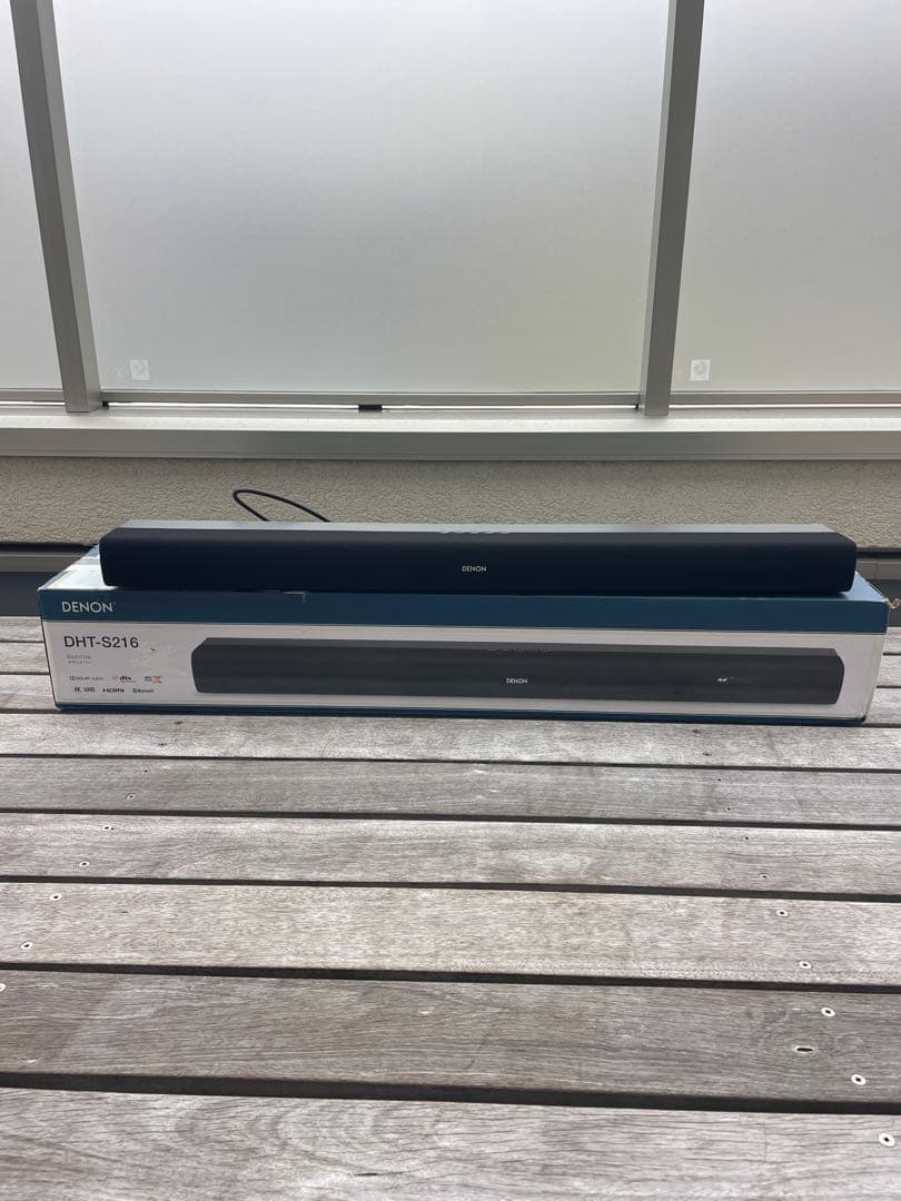 超美品DENON DHT-S216 サウンドバー ブラック