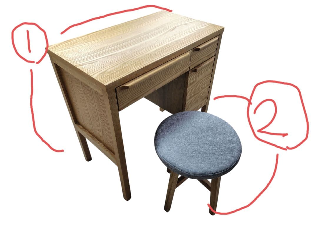 ①unico / ウニコ CLARUS-mini ドレッサー