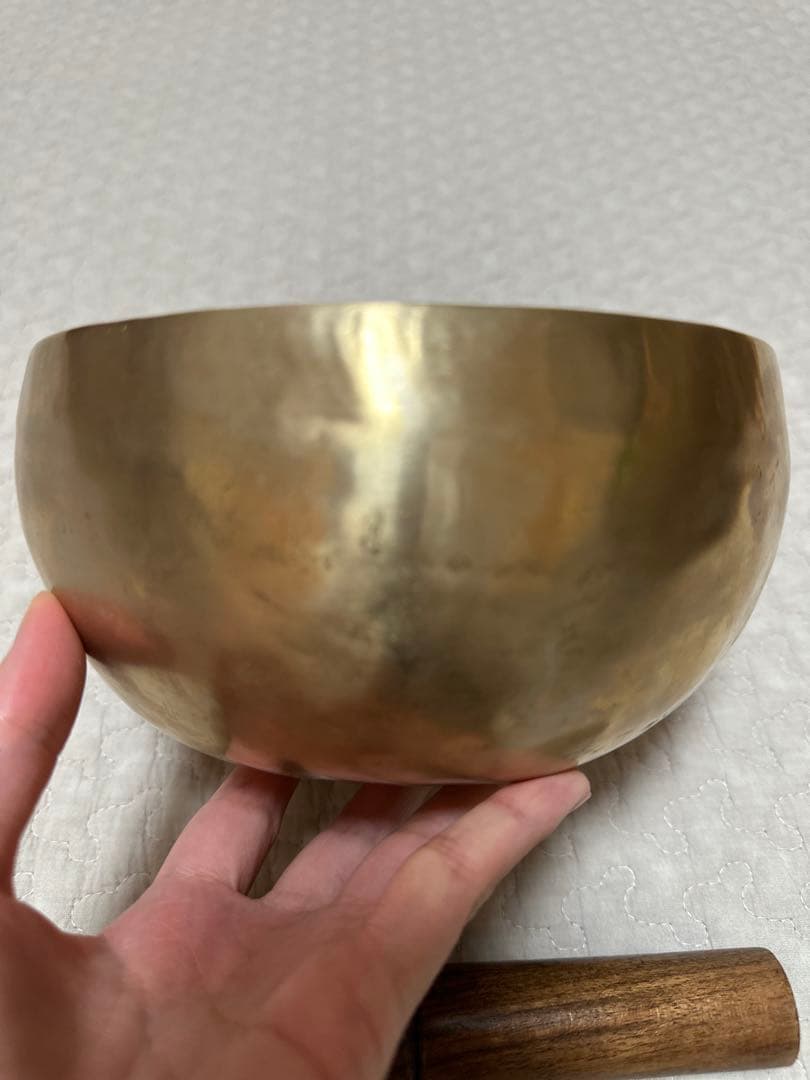 インド製シンギングボウルとマレット