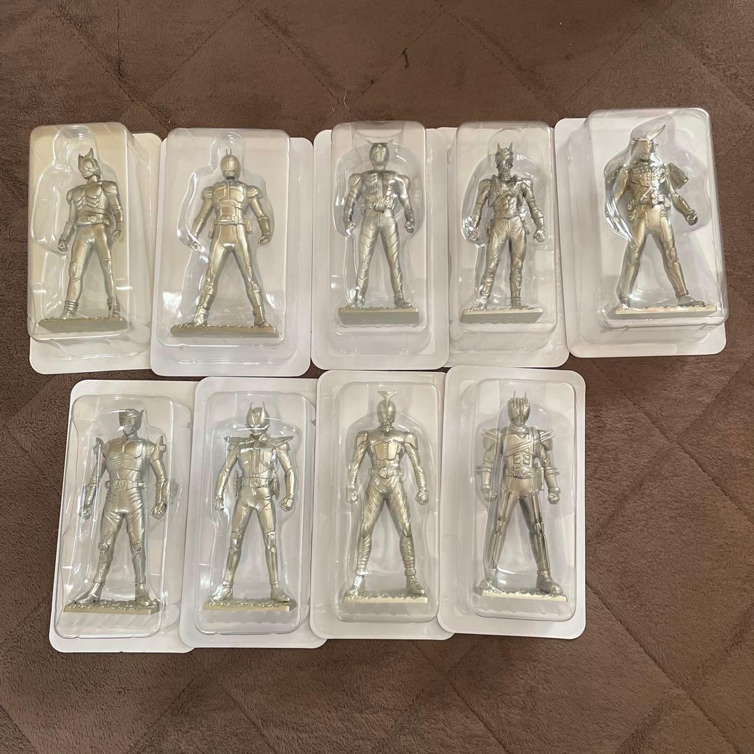 仮面ライダーフィギュアコレクション&バインダー朝日新聞社　平成ライダー真骨彫