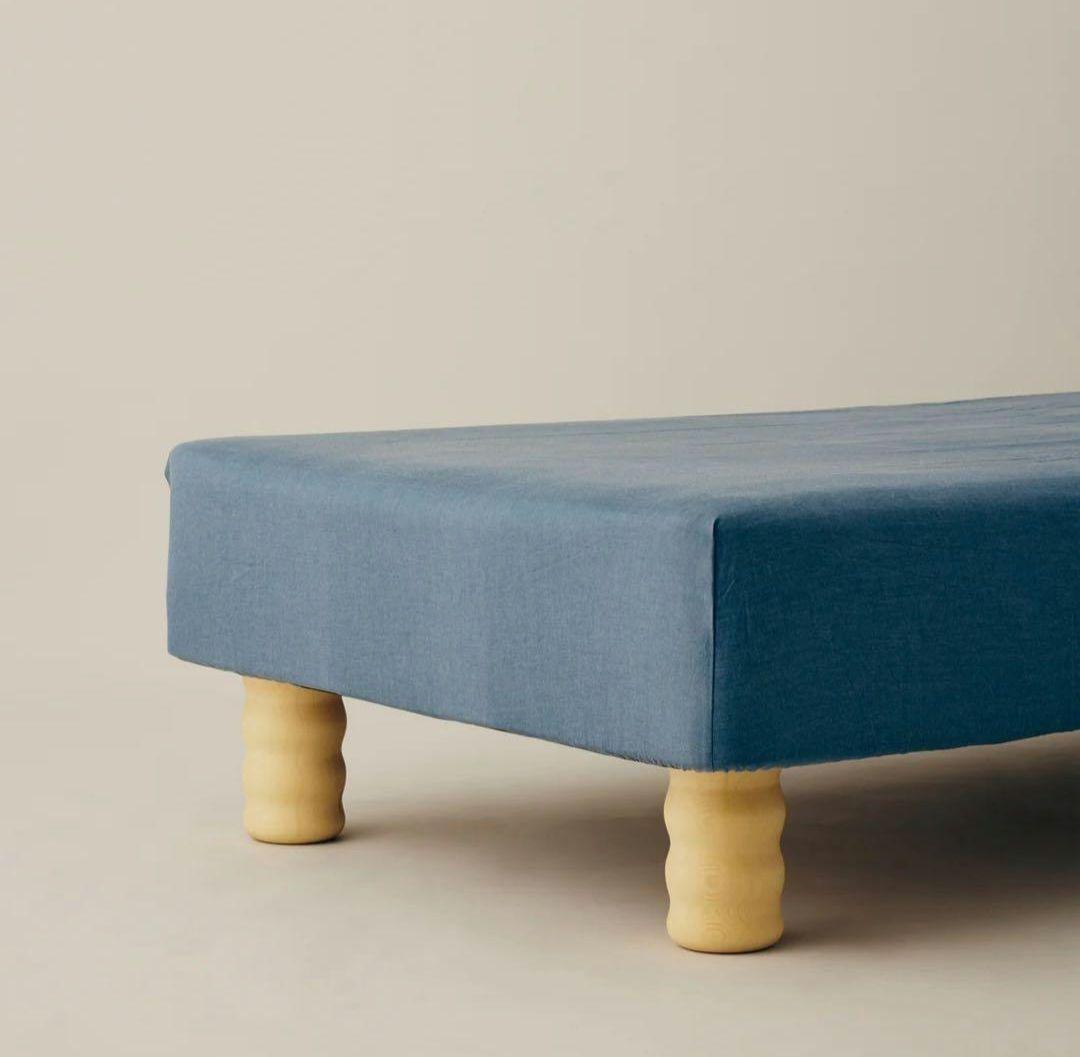 Too Wood 廃盤品 オリジナル木製ベッド脚4本セット